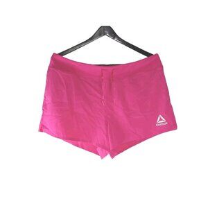 Reebok Women Revolve Running Shorts With Back Pocket Hot Pink Size XXXL